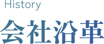 History 会社沿革
