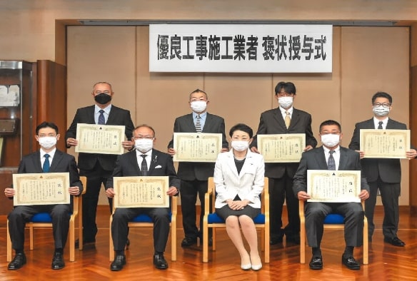 授与式写真